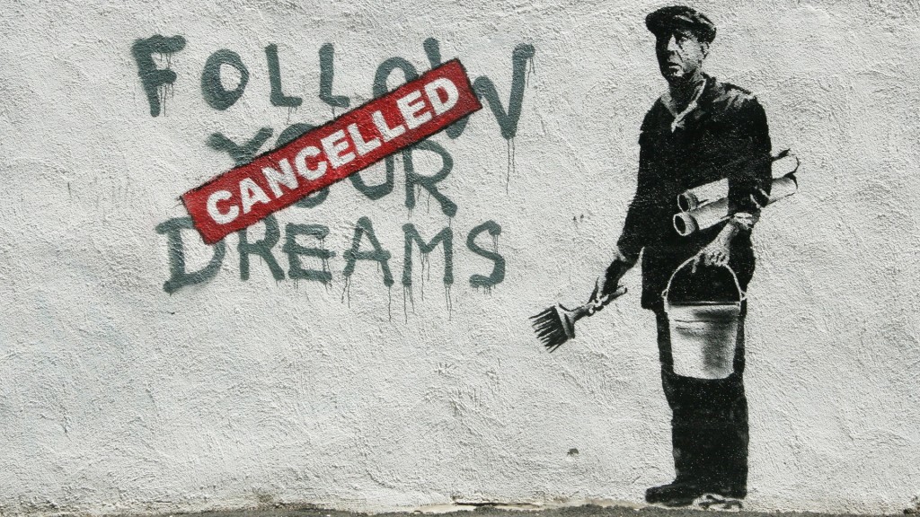 Art by Banksy, courtesy of Prancing Through Life