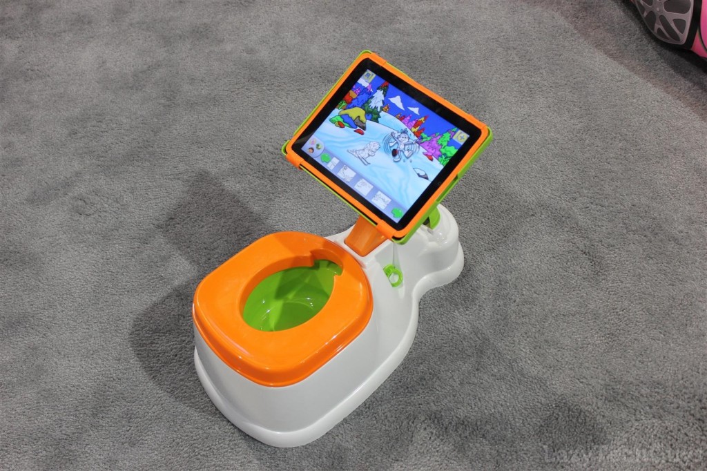 CTA’s 2-In-1 iPotty with Activity Seat for iPad Photo Courtesy of LazyTechGuys.com