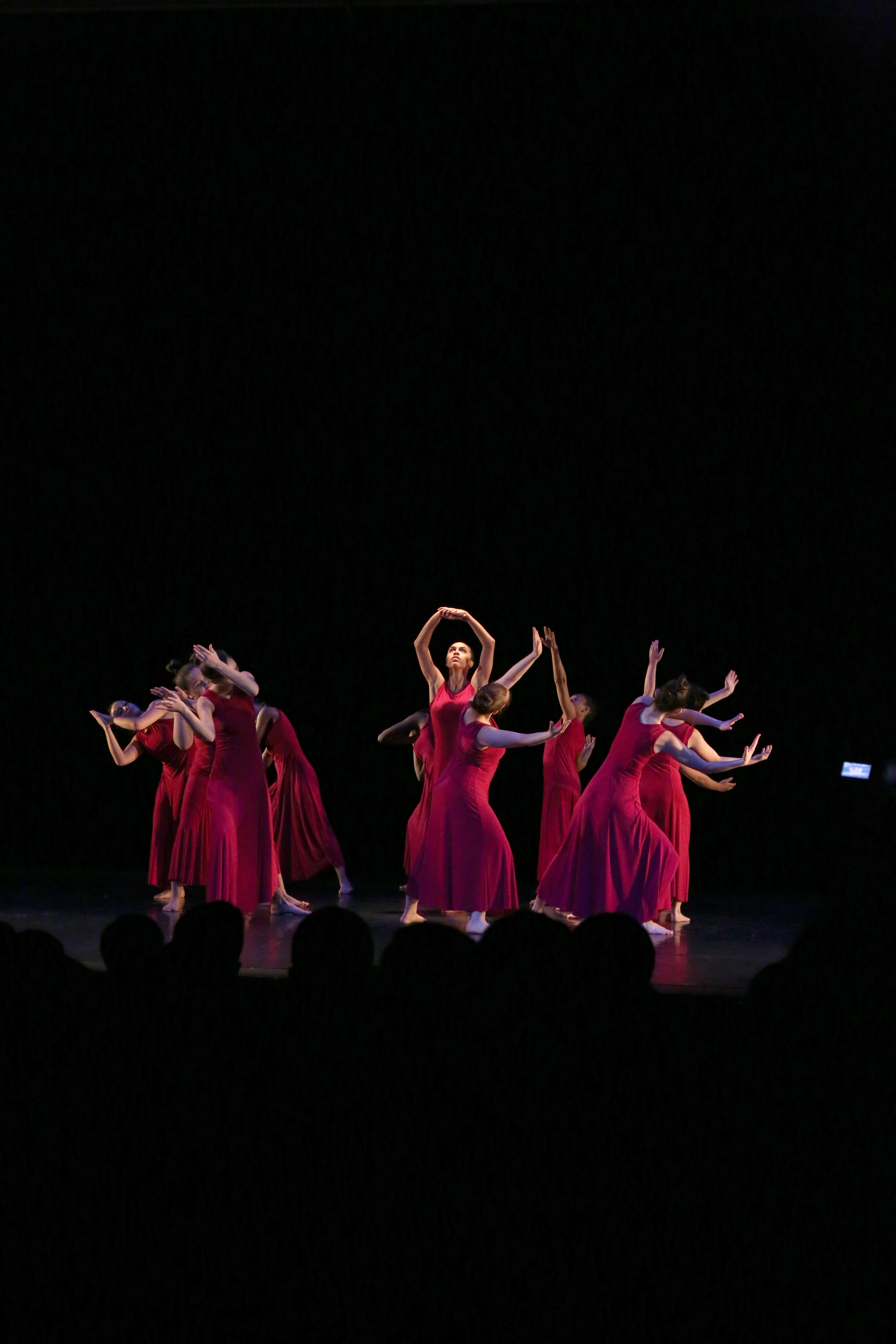 Fieldston Dance Company performs Song of Helena at the annual dance assembly on January 22