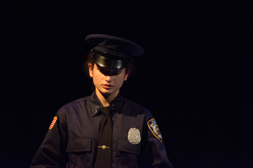 Photo by Charlie Gleberman. Liv Weinstein in Lobby Hero.