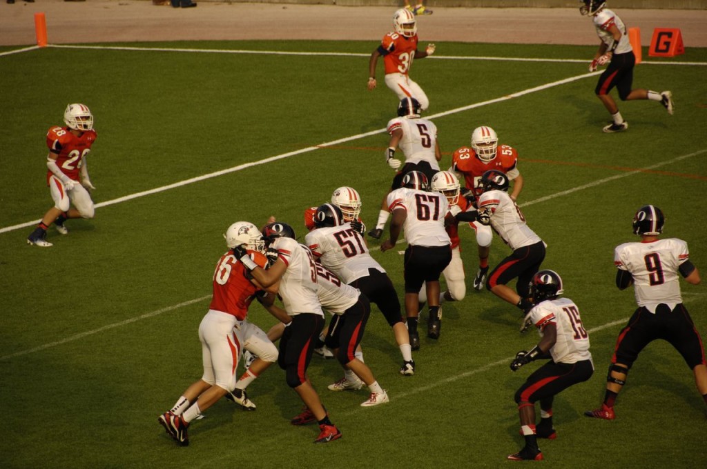 Photo courtesy of Jacob Cader. Football